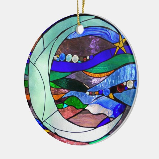 Hanging Moon Ornament (Links)