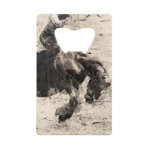 Hanging On - Bronco Busting Champ Creditkaart Flessenopener