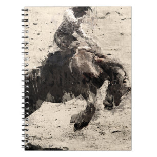 Hanging On - Bronco Busting Champ Notitieboek