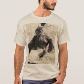 Hanging On - Bronco Busting Champ T-shirt (Voorkant)