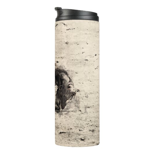 Hanging On - Bronco Busting Champ Thermosbeker (Geroteerd rechts)