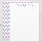 Hanging ornamenten Christmas Paper van Sue Weidlic (Voorkant / Achterkant)