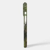 Hanging Out Deep Green Abstracte Telefoonhoes Case-Mate iPhone Case (Achterkant / Links)