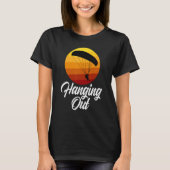 Hanging Out Retro  Women Paraglider Adventure 1 T-shirt (Voorkant)