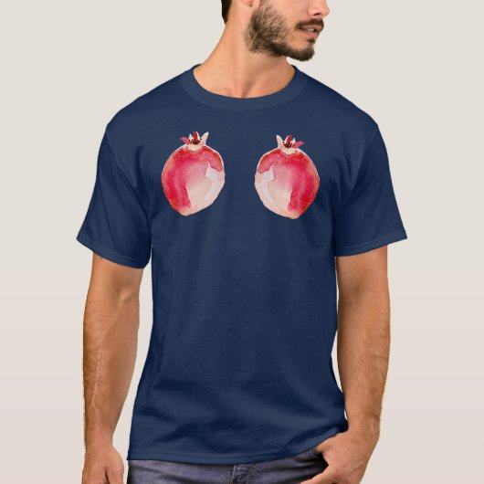 Hanging Pomegranate T-shirt (Voorkant)