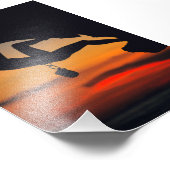 Hanging Rock Kliber op Sunrise Foto Afdruk (Hoek)