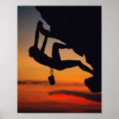 Hanging Rock Kliber op Sunrise Poster (Voorkant)