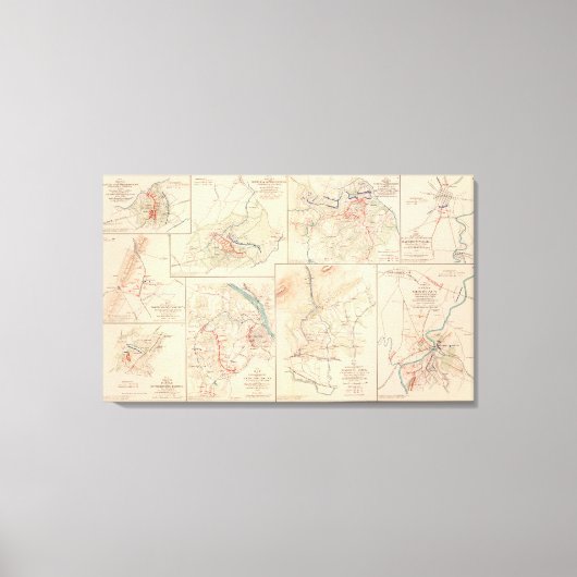 Hanging Rock Monocacy Canvas Afdruk (Voorkant)