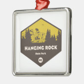 Hanging Rock State Park, North Carolina Metalen Ornament (Links)