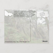 Hanging Rock, Victoria, Australië Briefkaart (Achterkant)
