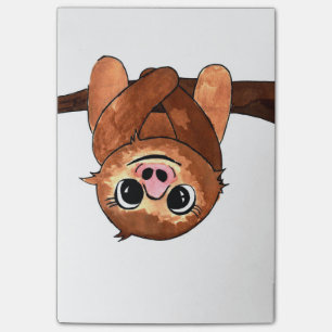 Hanging sloth post-it® notes