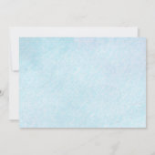 Hanging Starfish & Sand Dollars Beach Uitnodiginge Kaart (Achterkant)