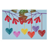 Hanging Tree Hearts Perfect Poster (Voorkant)