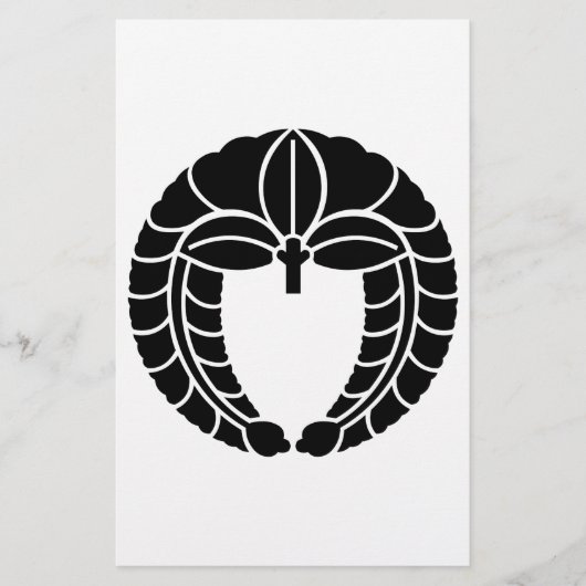 Hanging wisteria briefpapier (Voorkant)