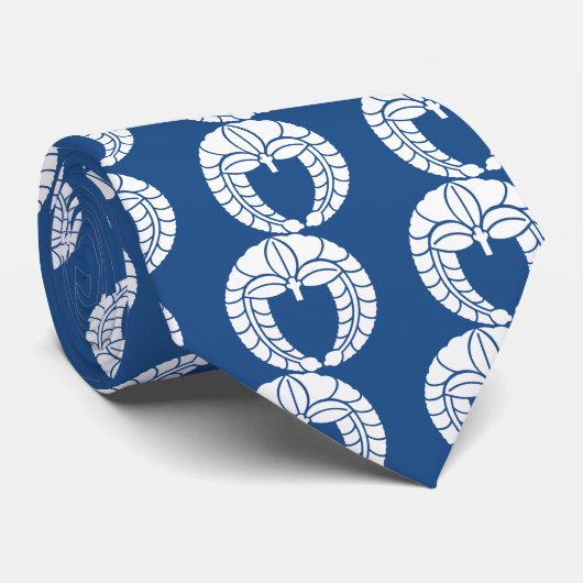 Hanging wisteria stropdas (Opgerold)