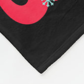 Hanging With My 1st Grade Gnome Christmas Funny Te Fleece Deken (Hoek)