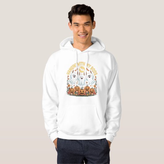 Hanging with My Boos” sweatshirt! Hoodie (Voorkant volledig)