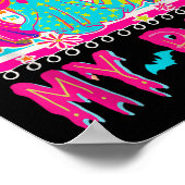 Hanging with My Bos Soky Halloween Disco Ghost Wo Poster (Hoek)