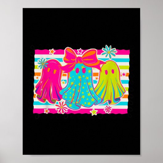 Hanging with My Bos Soky Halloween Disco Ghost Wo Poster (Voorkant)