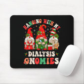 Hanging With My Dialysis Gnomies Christmas Nephrol Muismat (Met muis)