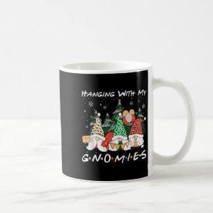 Hanging with My Gnomies Christmas Gnome Family Paj Koffiemok