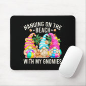 Hanging With My Gnomies For Beach Lovers Funny Sum Muismat (Met muis)