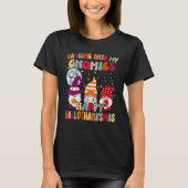 Hanging With My Gnomies Happy Hallothanksmas Gnome T-shirt (Voorkant)