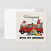 Hanging With My Gnomies - Schattigee kerst (Voorkant / Achterkant)