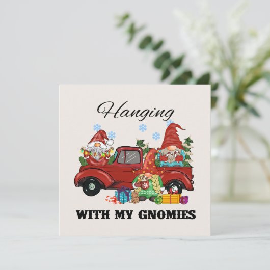 Hanging With My Gnomies - Schattigee kerst (Staand voorkant)