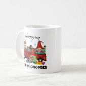 Hanging With My Gnomies - Schattigee kerst Koffiemok (Voorkant links)
