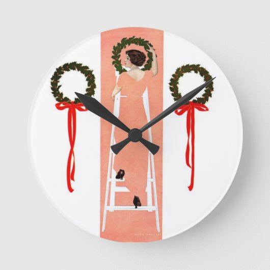 Hanging Wrearies Ronde Klok (Voorkant)