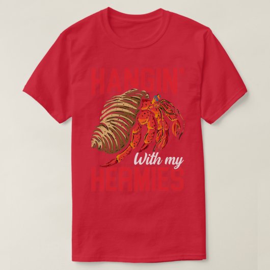Hanginx27 met mijn Shirt Hermit Crab Shirt (Design voorkant)