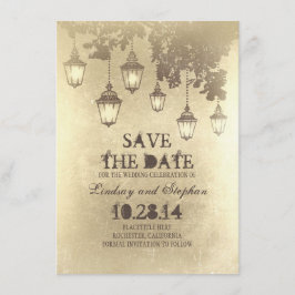  hanglamp lichten Sla de datumkaarten op Save The Date