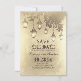  hanglamp lichten Sla de datumkaarten op Save The Date