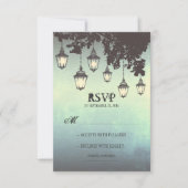  hanglampen BRUILOFT RSVP KAARTEN (Voorkant)