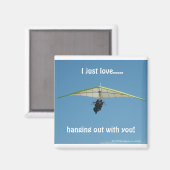 Hanglider magneet (Voorkant / Achterkant)