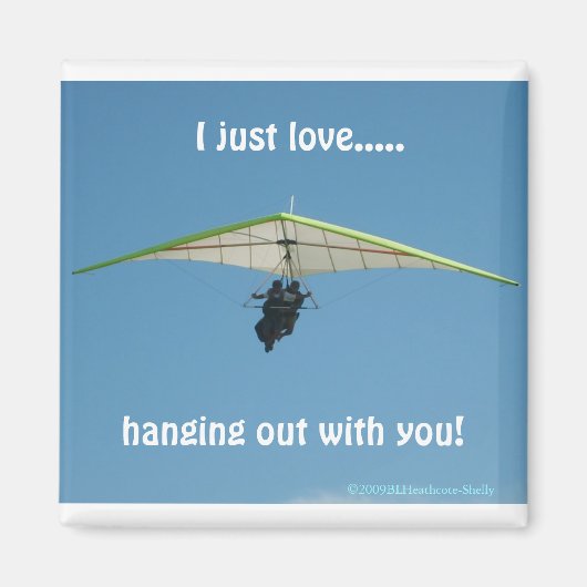 Hanglider magneet (Voorkant)