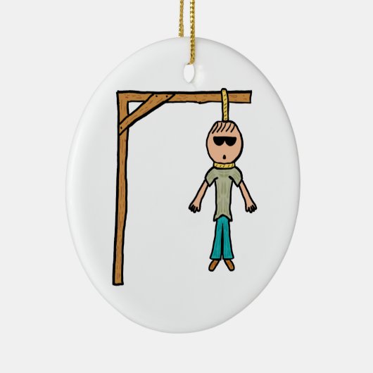 Hangman Keramisch Ornament (Rechts)