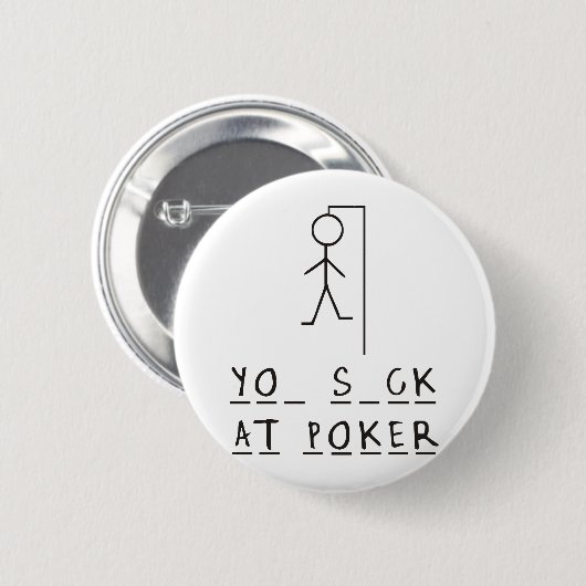 Hangman Ronde Button 5,7 Cm (Voorkant /achterkant)
