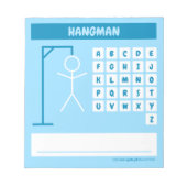 Hangman Word Game Notitieblok (Voorkant)