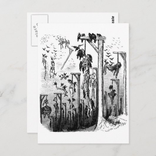 Hangmans Feast briefkaart (Voorkant / Achterkant)