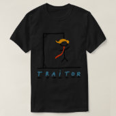 Hangmanspel. Traitor. T-shirt (Design voorkant)