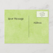 Hangmat Aap Verjaardag Uitnodiging Briefkaart (Achterkant)