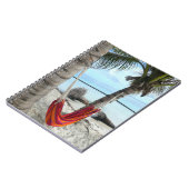 Hangmat bij het strand Notitieboek (Linkerzijde)