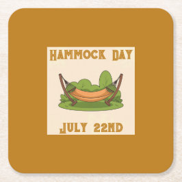 Hangmat Dag Beige Karamel Onderzetter Set