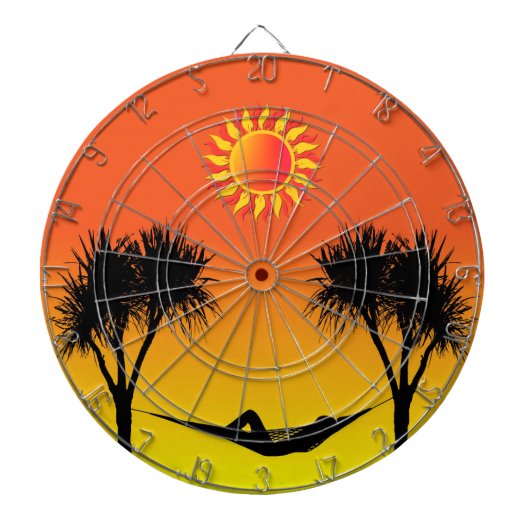 Hangmat Dartbord (Voorkant)