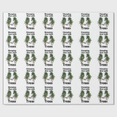 Hangmat Kamperen Hangend Uit Met Bomen Hangmat Cadeaupapier (Vlak)
