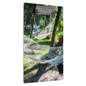 Hangmat op het strand, Fiji Klembord (Rechts)