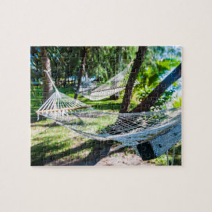 Hangmat op het strand, Fiji Legpuzzel