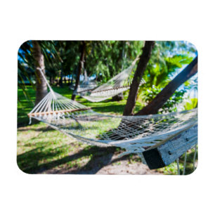 Hangmat op het strand, Fiji Magneet